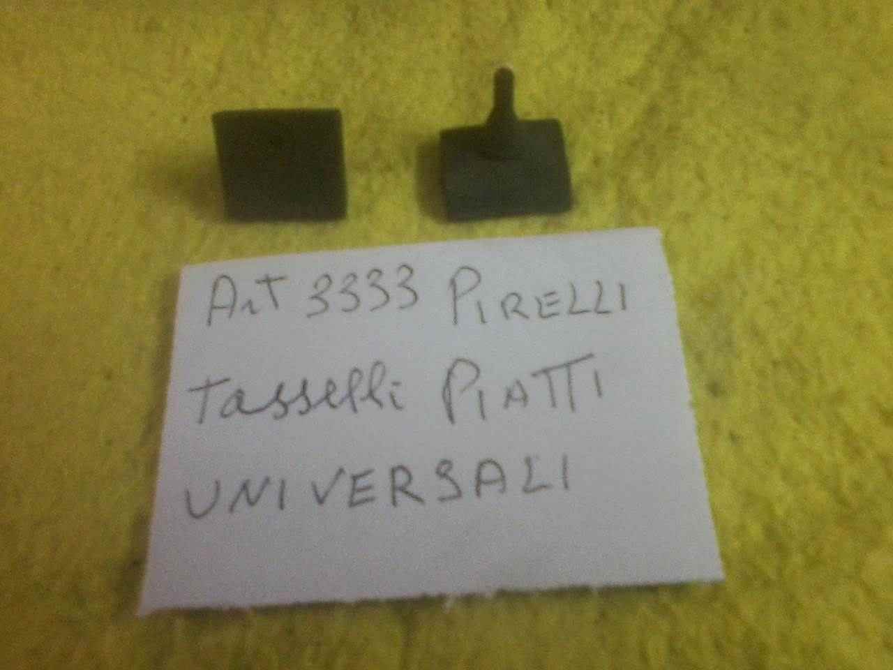 Tasselli piatti per varie vetture 