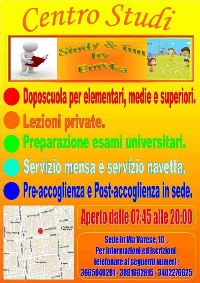 Doposcuola per scuole elementari,medie e superiori