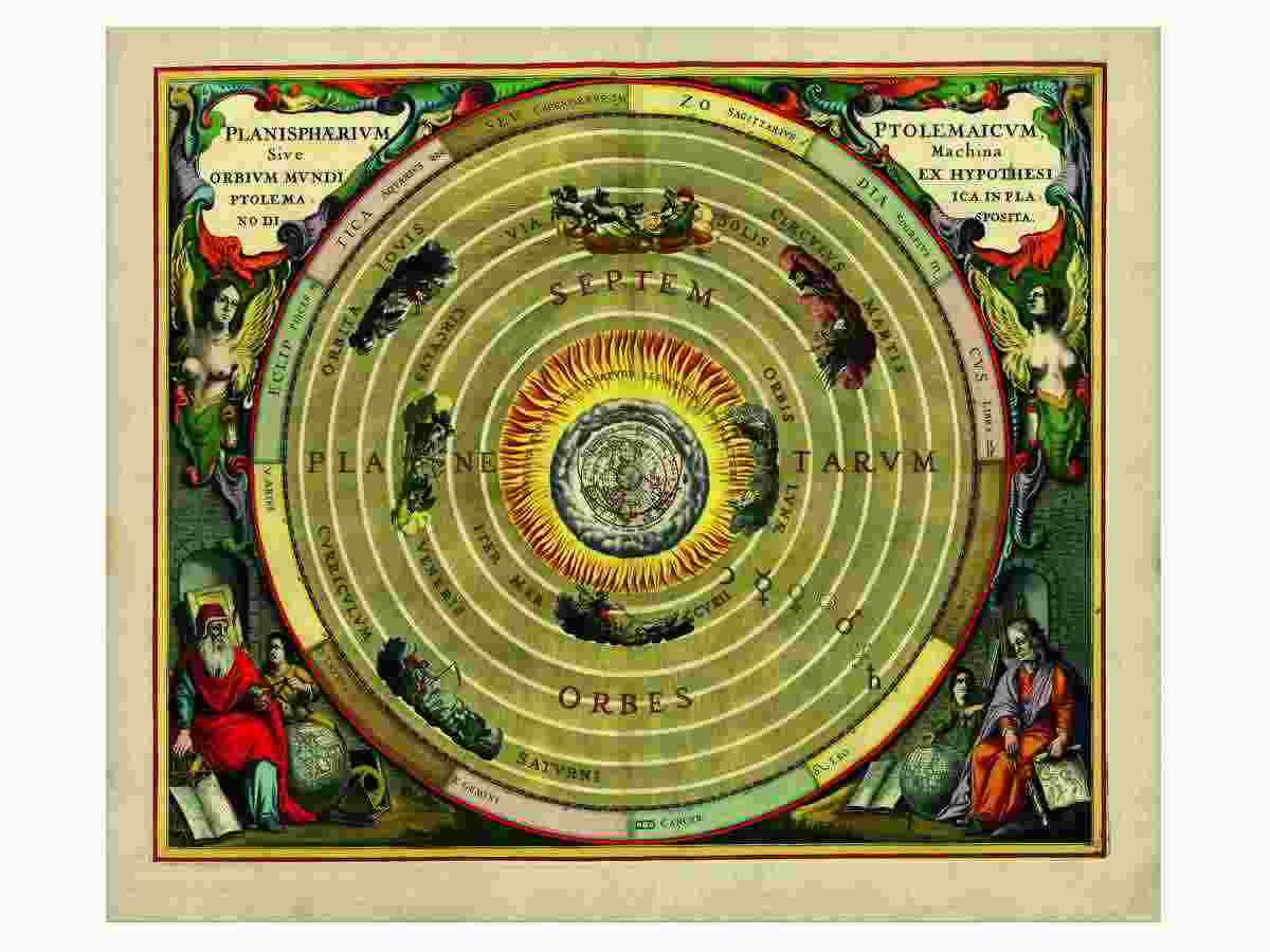 Facsimile Editalia: Cellarius - Cosmologia Tolemaica