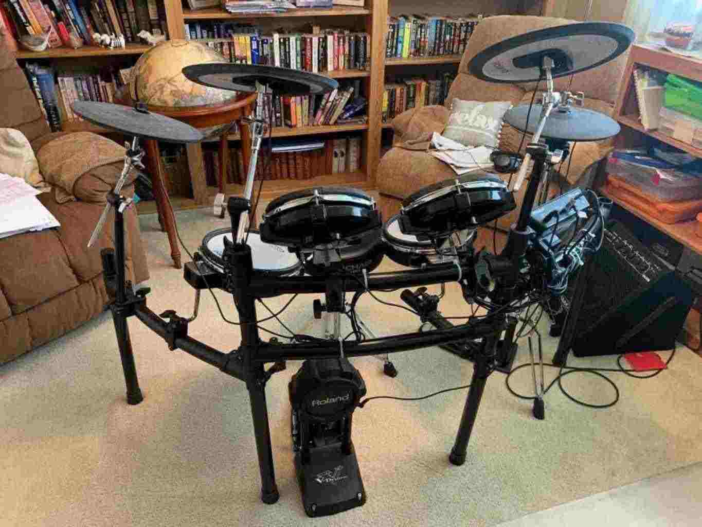 Roland Td 25 KV V Electronic V Drum Kit Amp