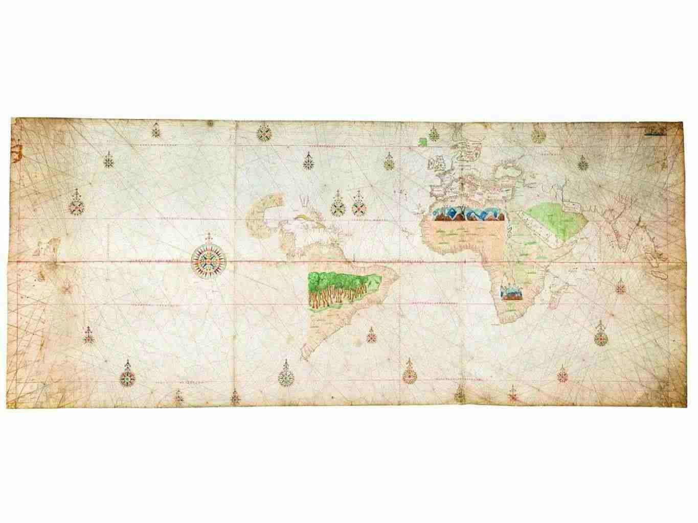 Facsimile Editalia: Geocarta Nautica Universale di Giovanni Vespucci