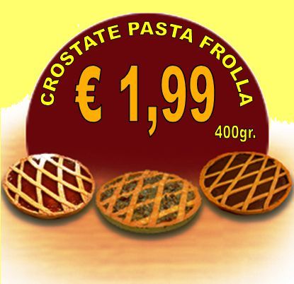 Qualità e convenienza calabrese: le Crostate di pasta frolla.