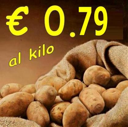 A 79cent/kg fai scorta di Patate calabresi della Sila