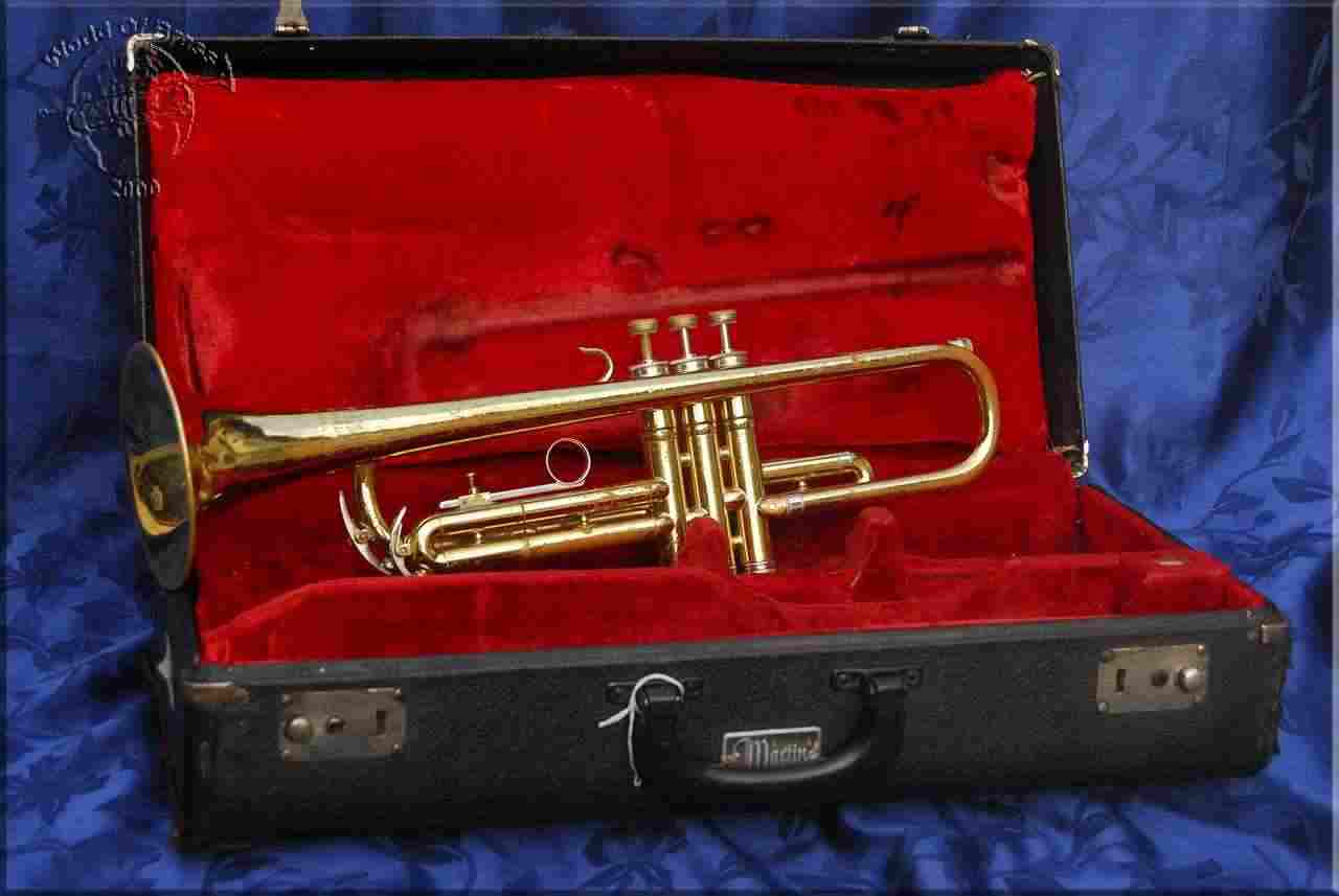 Tromba 1964 Martin Imperial s/n 718487 trumpet