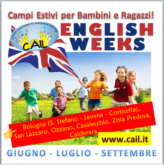 Campi Estivi English Weeks per Bambini e Ragazzi!