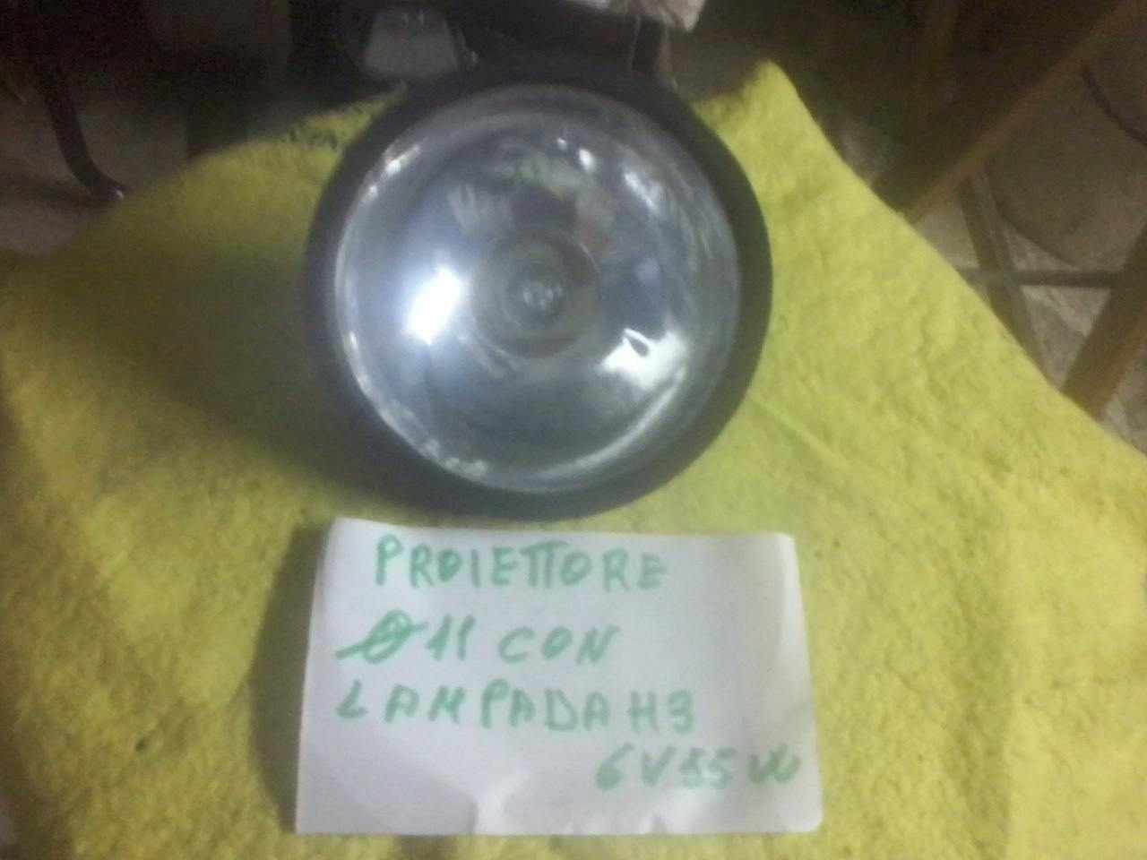 proiettore diametro 11 con lampada h3 