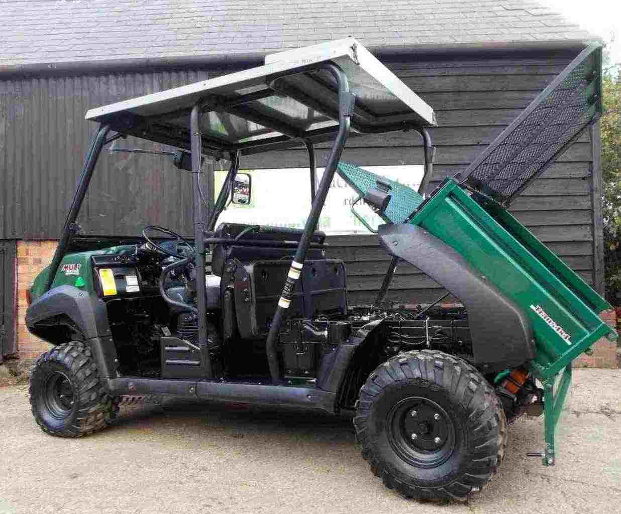 Motoagricola 4x4 Kawasaki Mule 4010 Diesel Ribaltabile