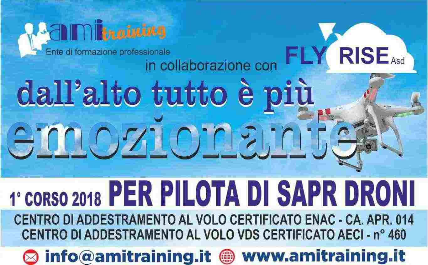 1° CORSO 2018 PER PILOTA DI SAPR DRONI