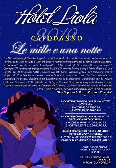 Hotel Liolà - Capodanno 2019 - &quotMille e una Notte"