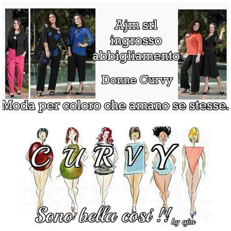 STOCK ABBIGLIAMENTO DONNA CURVY E GIOVANE SIGNORA