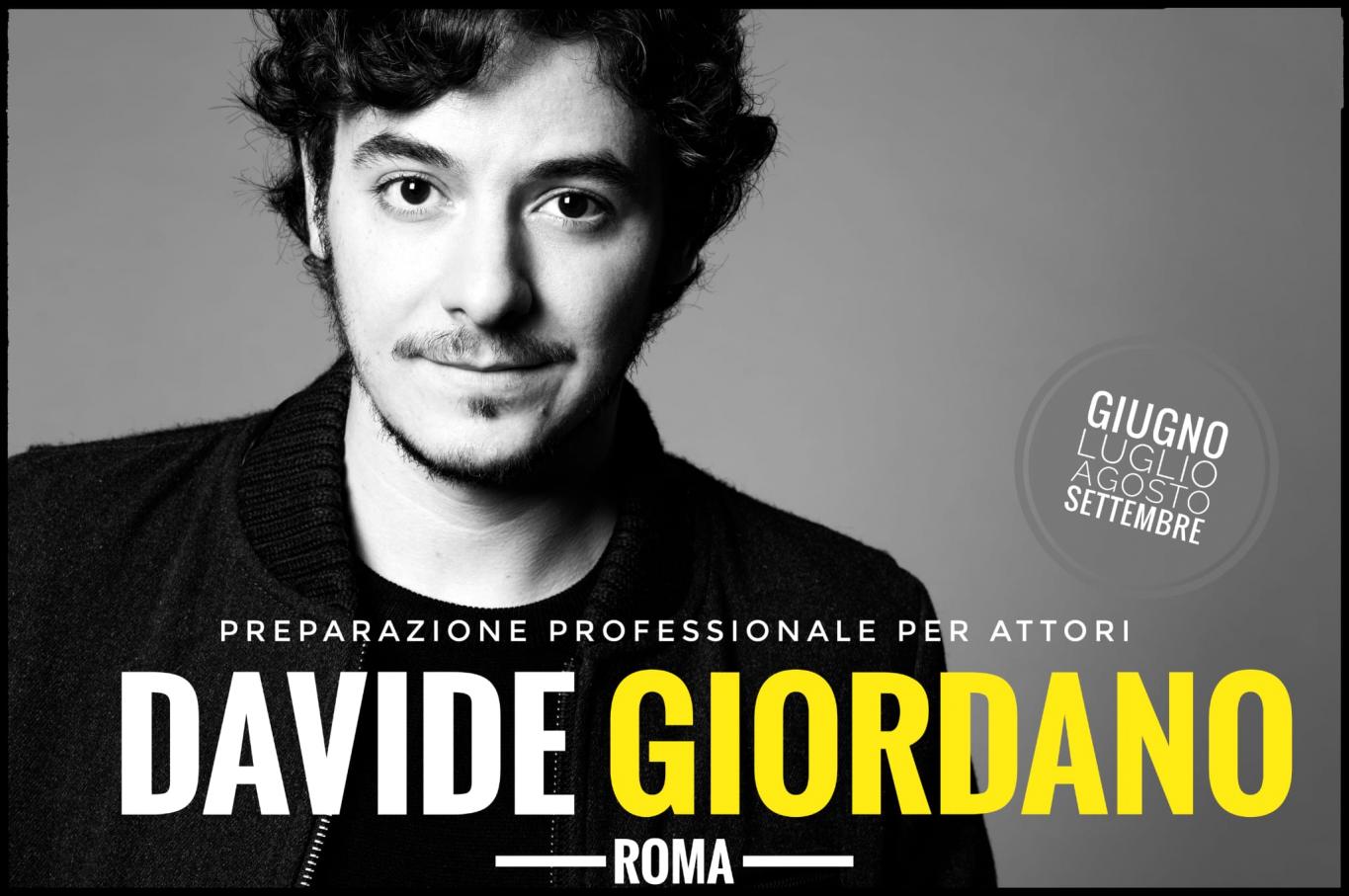 Preparazione provini accademie nazionali con Davide Giordano