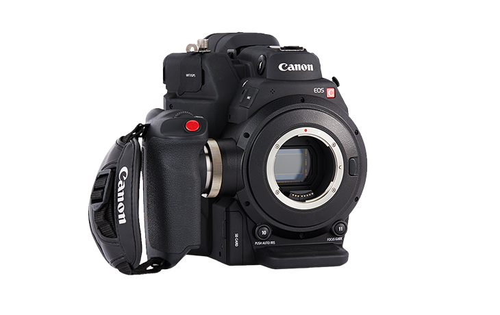 Noleggio Canon C300 Mark 2 con operatore.