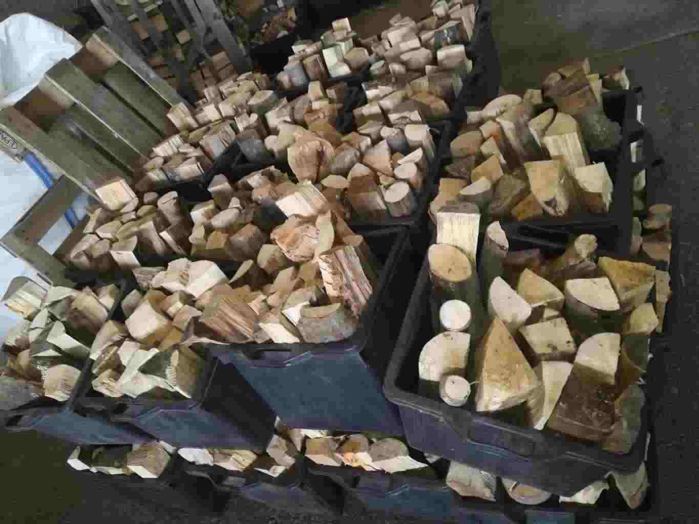 cestini da 15 Kg di legna da ardere per forno pizzeria