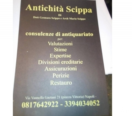 valutazione dipinti, mobili, oggetti tel 0817642922