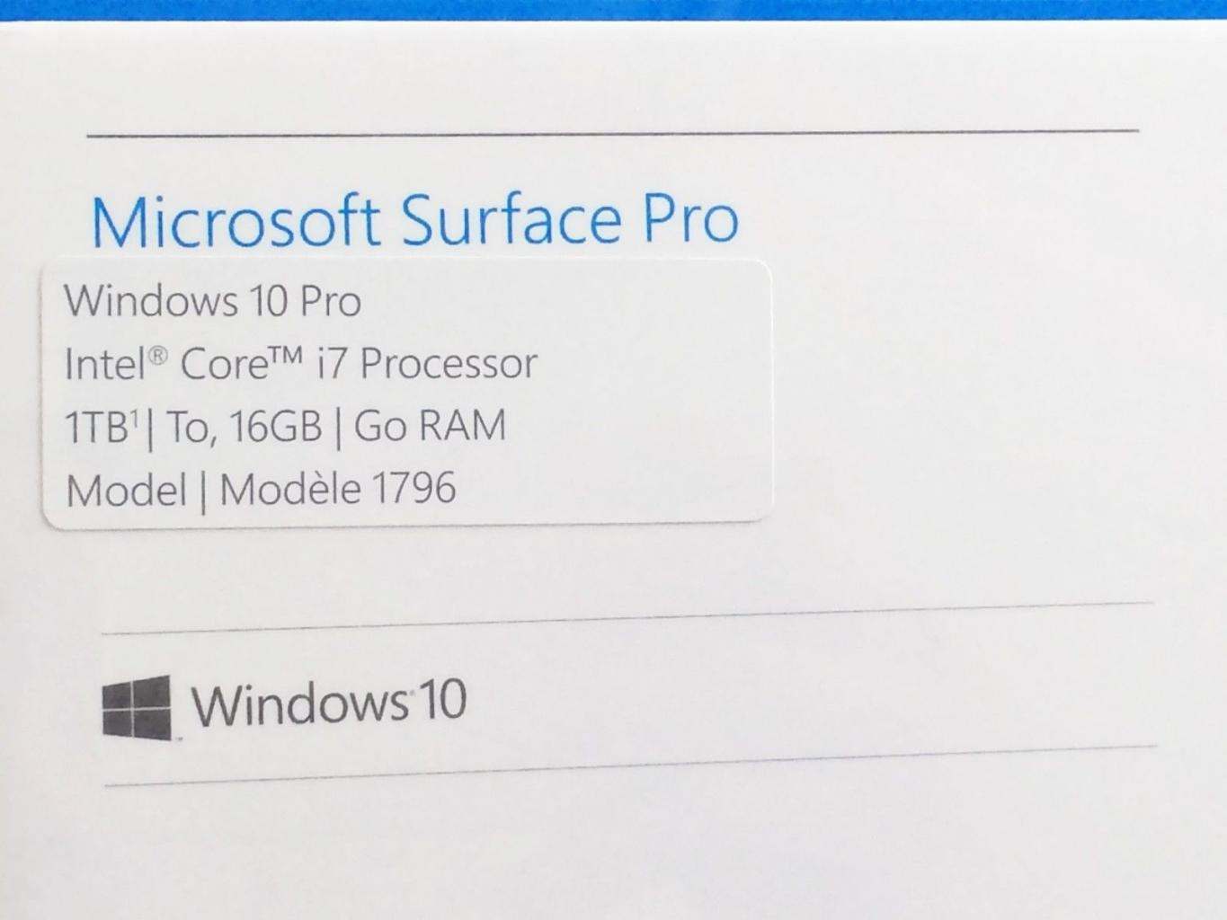  Microsoft Surface Pro Intel i7 (MODELLO 2017) 720 €