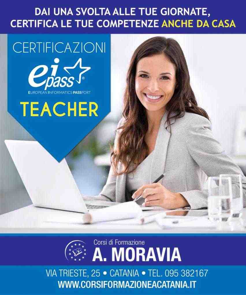 Eipass Teacher certificazioni informatiche