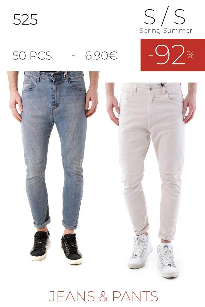 STOCK 200 UOMO JEANS PANTALONI 525 S/S