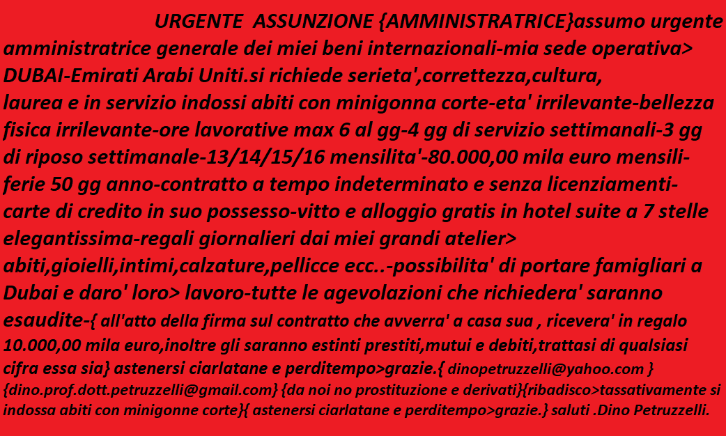 cercasi agenzia procacciatrice personale femminile