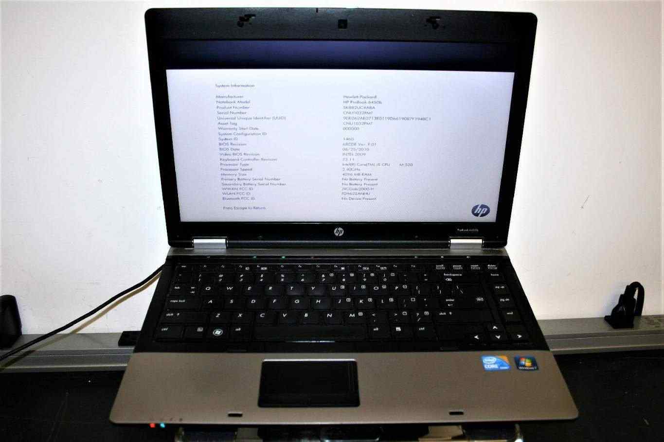 NOTEBOOK 14.1" HP PROBOOK 6450b GARANZIA!