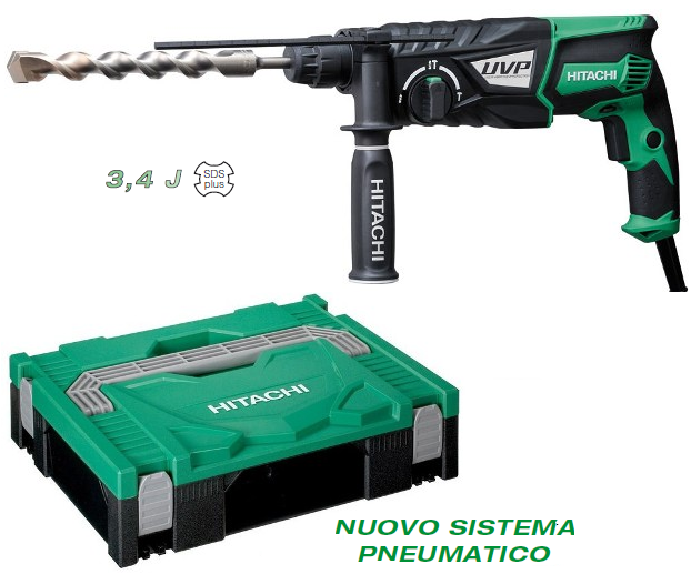 Trapano tassellatore Hitachi DH28PBY prezzo Nuovo Garanzia