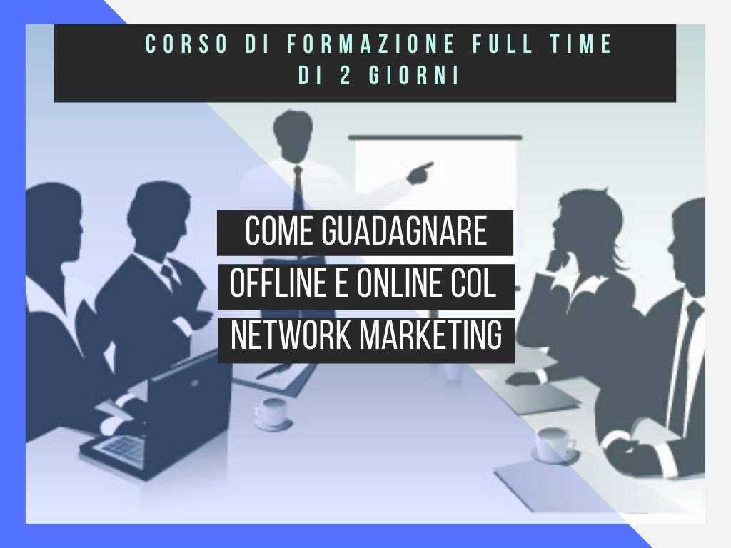 CORSO su "Come creare entrate economiche slegate dal tempo"