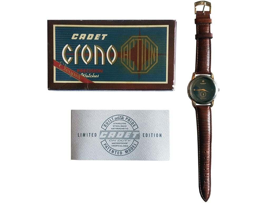 OROLOGIO CADET CRONO WATCH UOMO USATO VINTAGE ORIGINALE