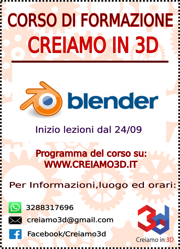 CORSO DI MODELLAZIONE 3D CON BLENDER