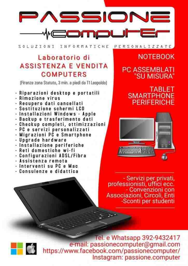 Vendita e assistenza PC a Firenze