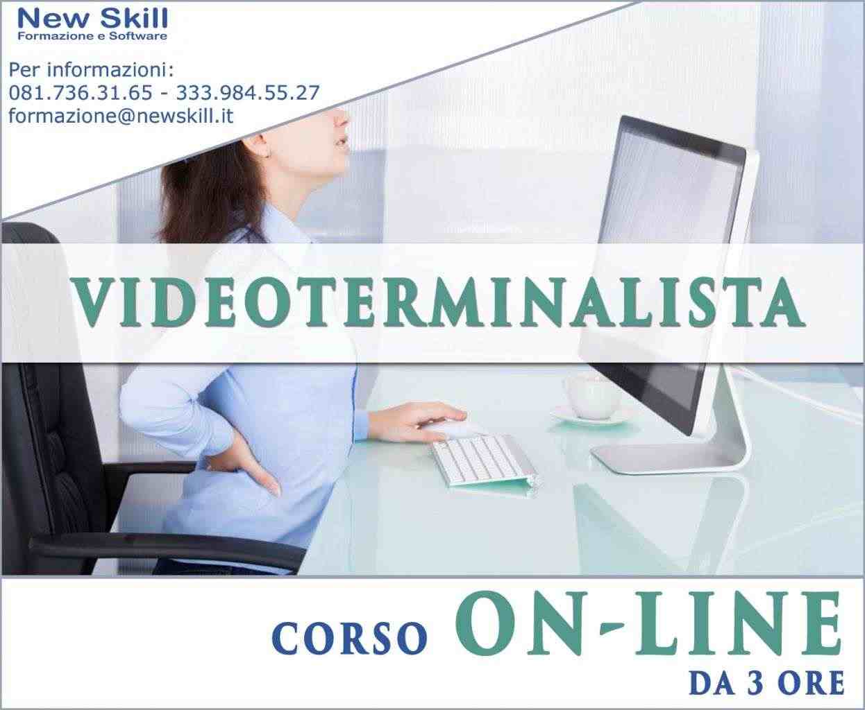 Corso Videoterminalista On-Line