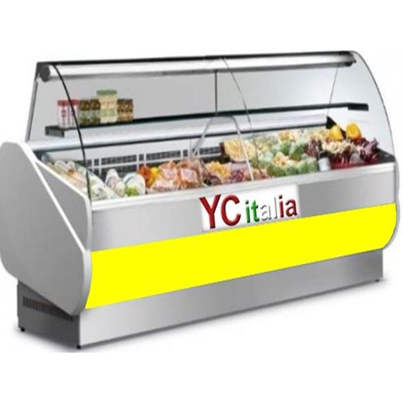 Banco refrigerato Salina vetri curvi 2000x900x1262 h