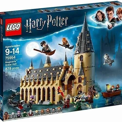 LEGO HARRY POTTER LA SALA GRANDE DI HOGWARDS 9-14 ANNI 878 PEZZI NUOVO