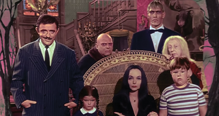 La famiglia Addams serie tv completa anni 60 B/N