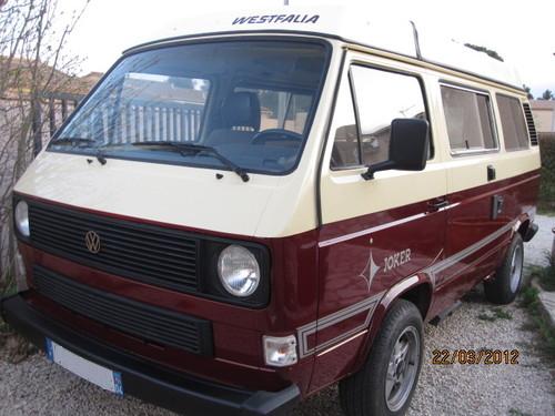 camper furgone vw transporter Westfalia combi T3 camper D