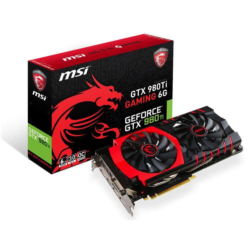 MSI GeForce GTX 980Ti 6 GB GDDR5 Pci-E DVI-I Dual