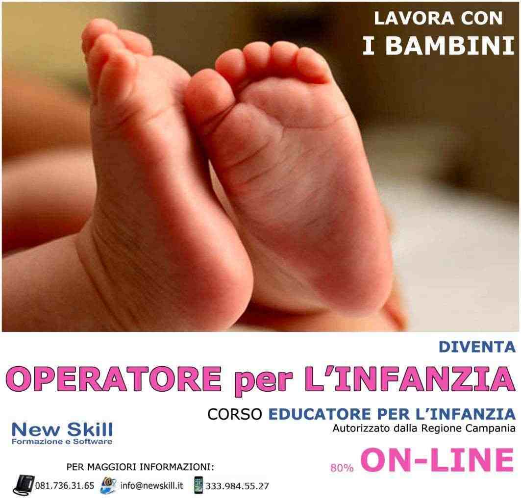 Corso di Educatore per l'Infanzia alla New Skill