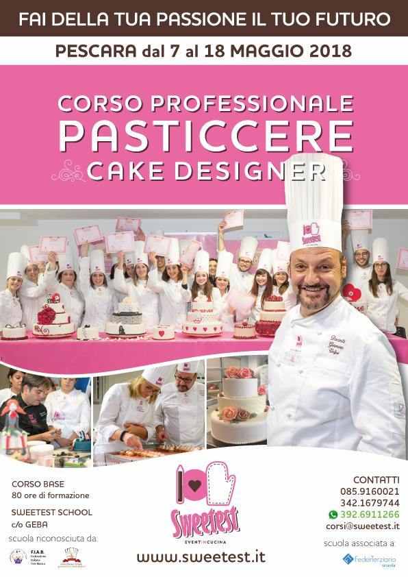 Corso per pasticcere cake designer professionale 