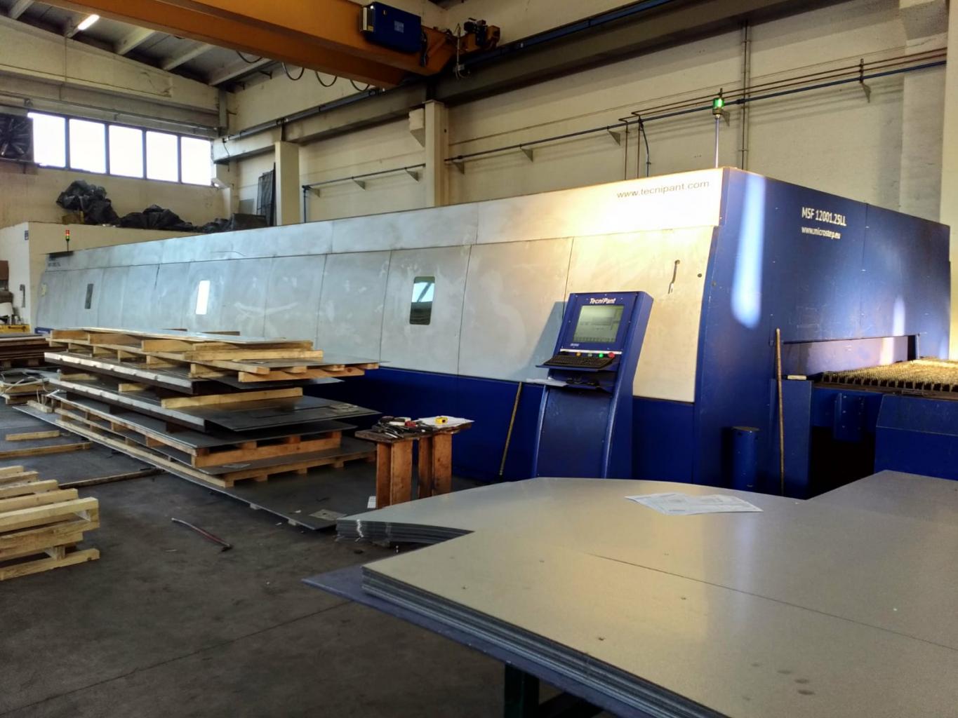 TAGLIO LASER FIBRA MICROSTEP 4 KW  12000×3000 MM