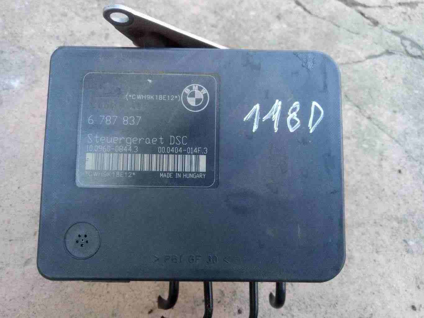 Gruppo ABS centralina/pompa BMW 118D E87 2009