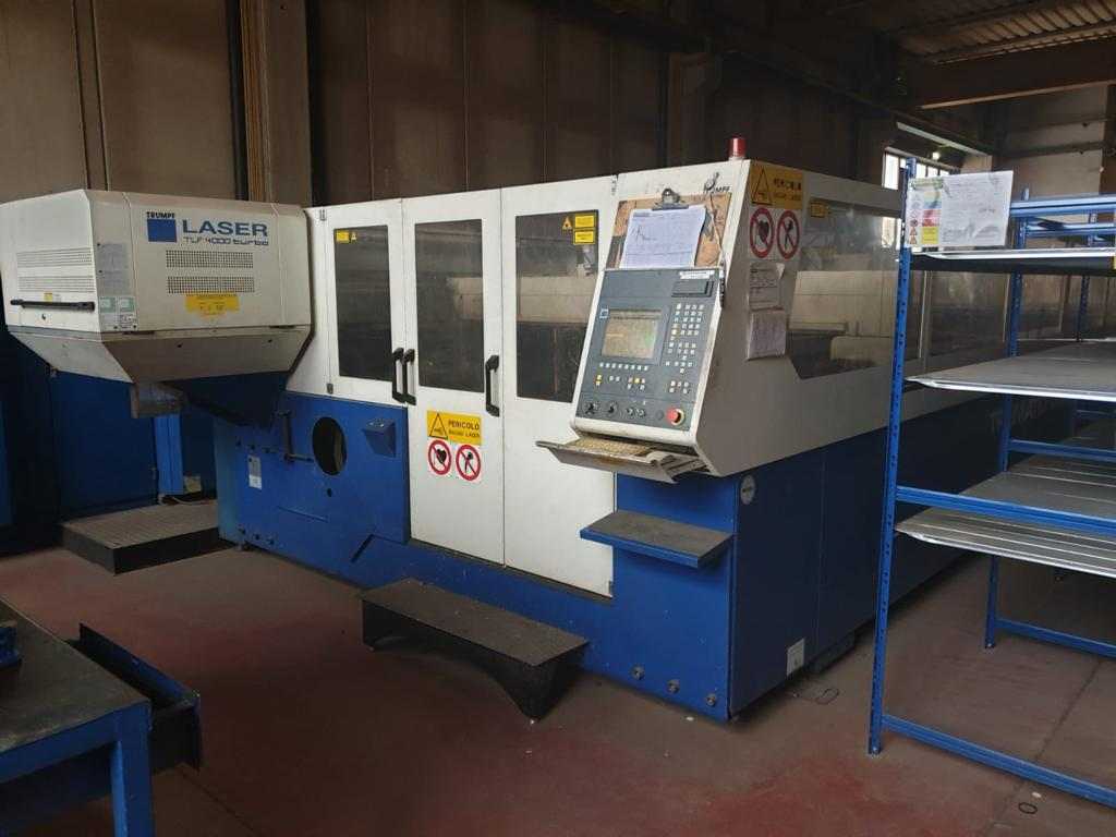 TAGLIO LASER TRUMPF MODELLO TLF 3000 TURBO 6000 ÷2000 4000 WATT
