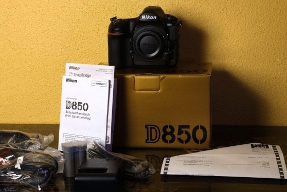 Fotocamera SLR digitale nikon d850 45.7mp