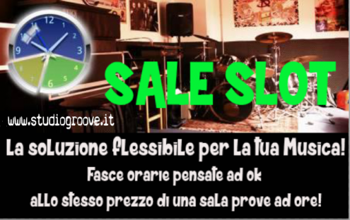 Sala prove a fasce orarie - 8.00/15:00-15:00/20:00-20:00/8:00