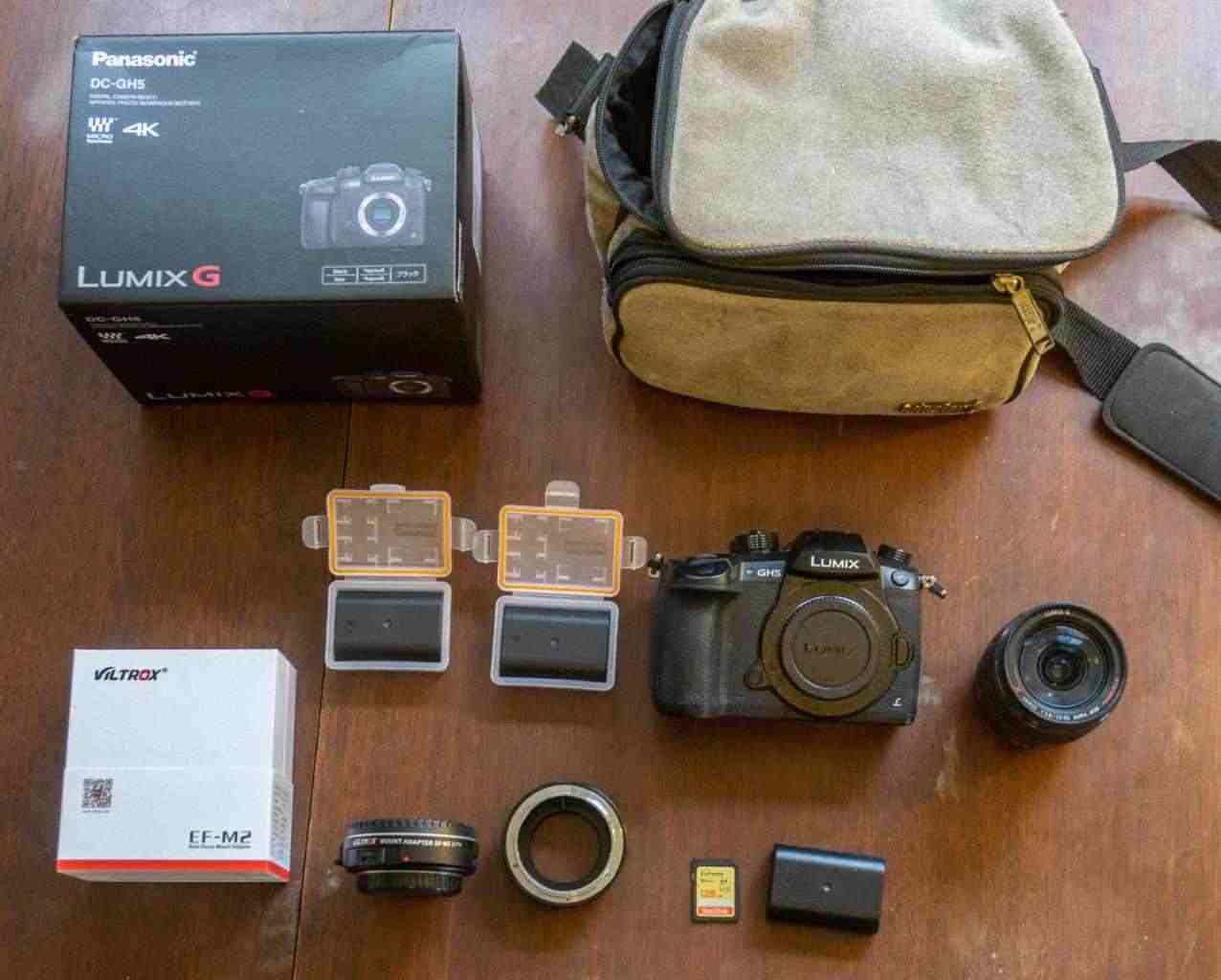  kit LUMIX GH5 Piu 12-35mm 800 €