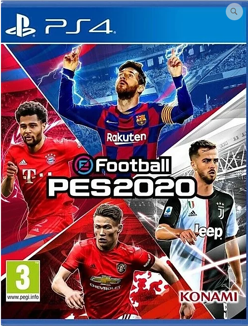 PES 2020 PS4 GIOCO ITALIANO PLAY STATION 4 NUOVO EU PRO EVOLUTION SOCCER 2020