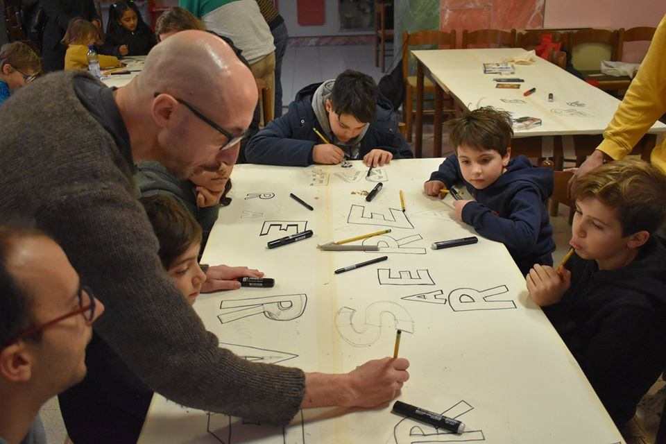 assistenza bambini e corsi arte creativa
