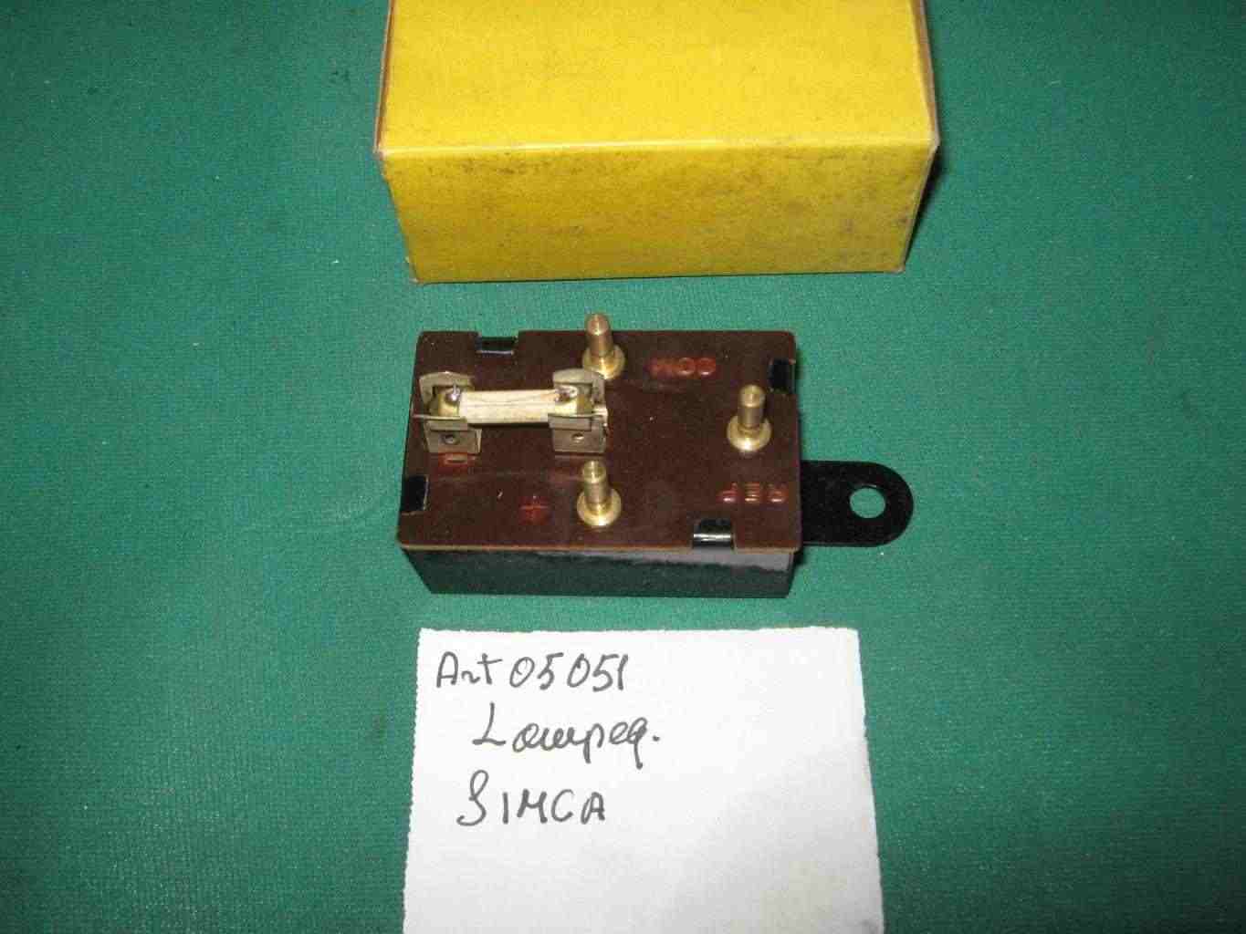 Lampeggiatore direzione Simca D'epoca