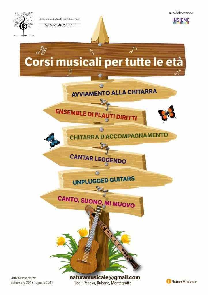 Corsi musicali per tutte le età Padova