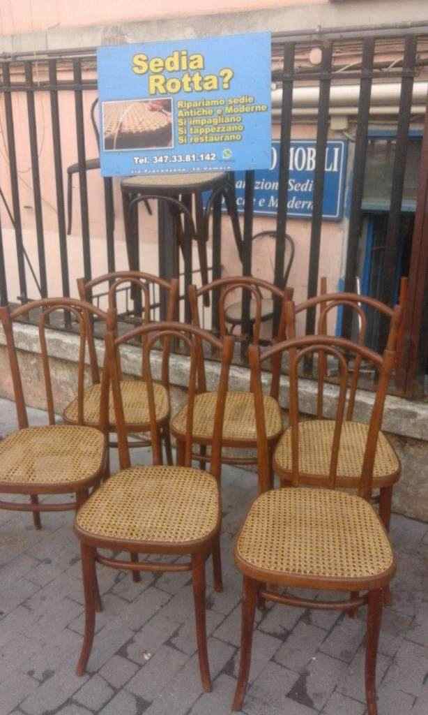 Riparazioni sedie in paglia di vienna