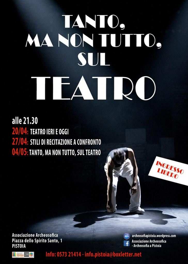 TANTO, MA NON TUTTO SUL TEATRO