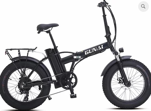 GUNAI Bici Grassa Elettrica 48V15AH 500W Motore 20 Police Ebike Bici 7 velocità