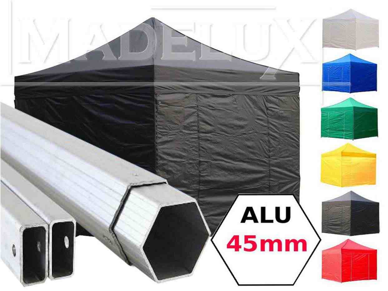 Stock Gazebo pieghevoli 3x3 Alluminio vari colori